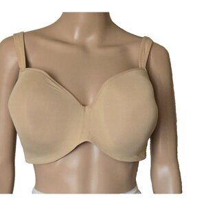 Le Mystere Renaissance Bra Beige Dream Tisha T-Shirt Underwire size 42D